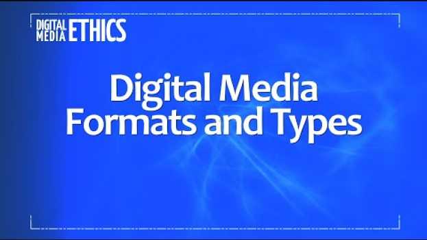 Video Digital Media Formats and Types in English