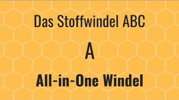 Video Stoffwindel ABC: was ist eine All-in-One Windel? in English