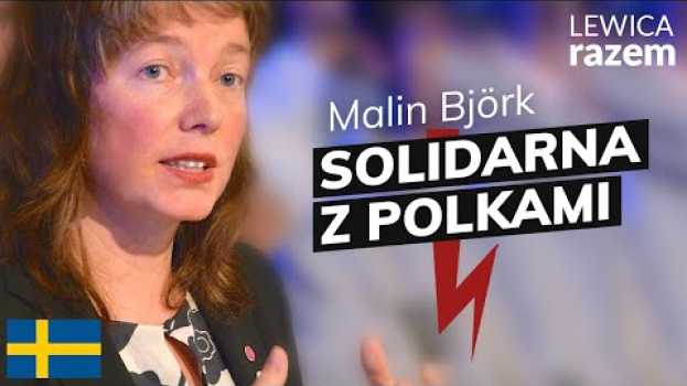 Video Malin Björk wspiera Strajk Kobiet! en français