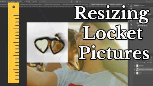 Video How to Resize Pictures for Any Locket Necklace! in Deutsch