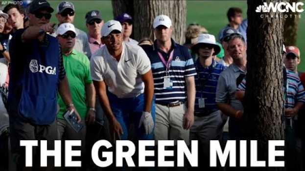 Видео Golfing No. 18 of the 'Green Mile' ahead of the Wells Fargo Championship на русском