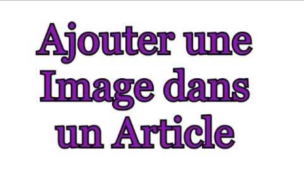 Video Insérer une image dans un article Vikidia in Deutsch