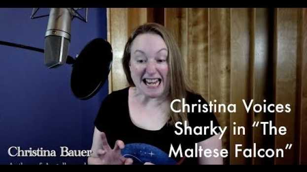 Video Christina Voices Sharky in "The Maltese Falcon" em Portuguese