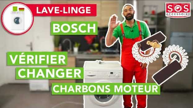 Video Comment vérifier et changer les charbons (balais) moteur sur une machine à laver ? em Portuguese