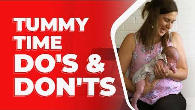 Video DOs and DON'Ts of Tummy Time: Time Time For Babies and Tummy Time Newborns em Portuguese