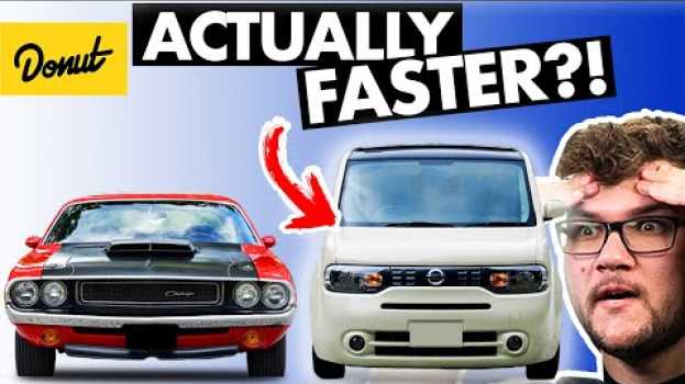 Video 5 Family Cars FASTER Than Iconic Sports Cars in Deutsch