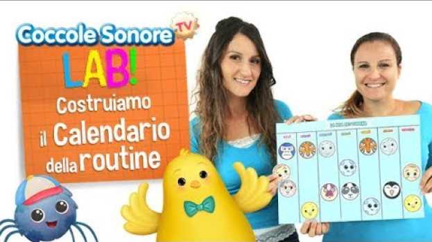 Video Costruiamo il calendario della routine  - Coccole Sonore Lab en Español