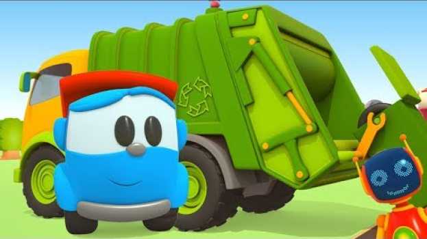 Video Leo ed il camion della spazzatura in aiuto di Lifty in English