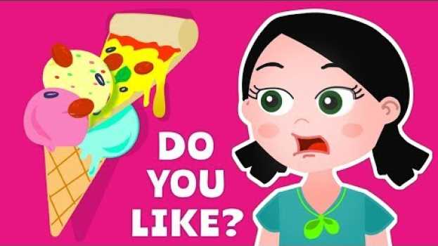Video DO YOU LIKE PIZZA ICE-CREAM? (Nursery Rhymes for Kids and Children Songs) em Portuguese
