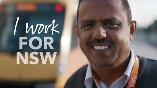 Video I work for NSW - Andrew, Sydney Trains en Español