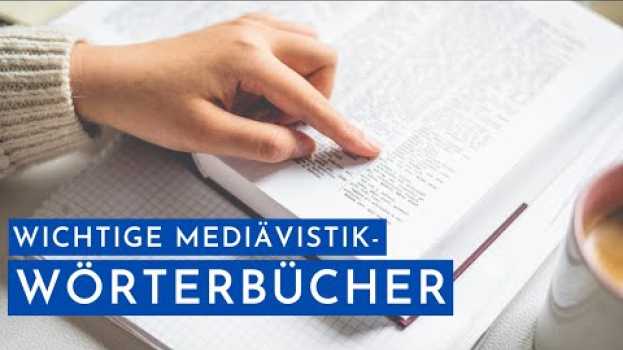 Video Welche Wörterbücher brauche ich im Germanistik-Studium? in English