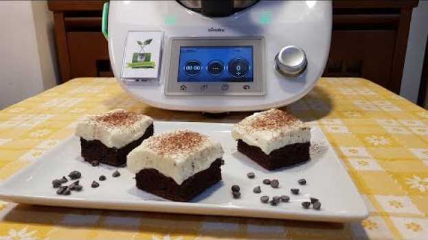 Видео Torta al cioccolato fondente con crema al mascarpone per bimby TM6 TM5 TM31 на русском