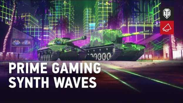 Video Ride the Synth Waves with Prime Gaming em Portuguese