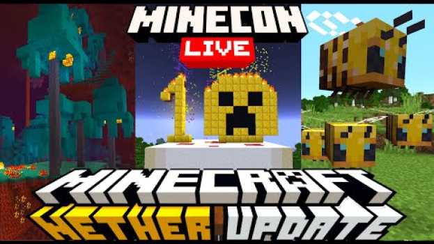 Video #Minecon | Il Futuro di Minecraft: Nether Update, Earth, Dungeons - Speciale 10 Anni! em Portuguese