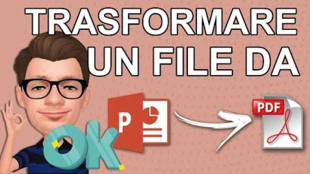 Video Come Trasformare un File PowerPoint in PDF o Salvare un PowerPoint in PDF in Deutsch