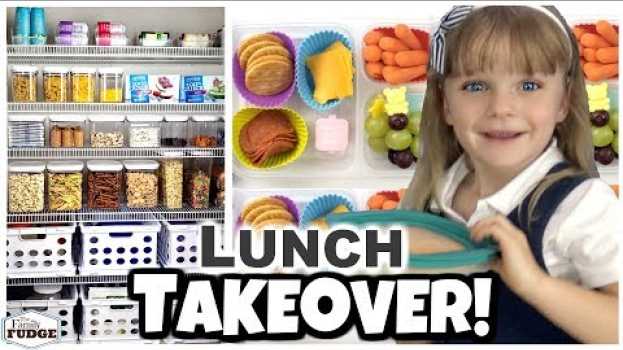 Video Kids Take Over! 😱 Teaching kids to pack their own lunch 🍎 Bunches Of Lunches na Polish