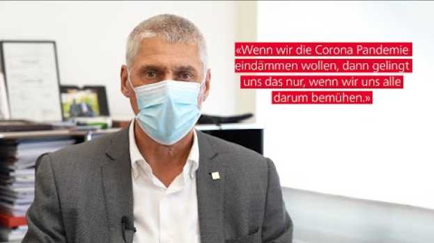 Video Rektor Leumann wendet sich erneut an die Angehörigen der Universität Bern in English