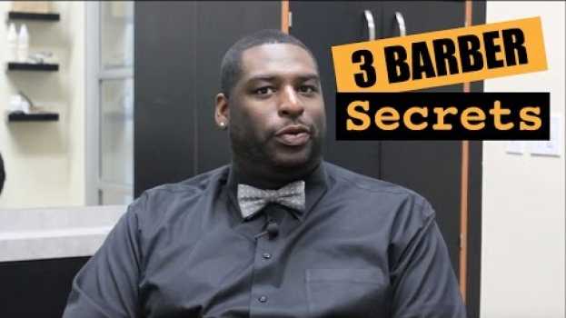 Video 3 Barber Secrets that will set you apart from other Barbers in English
