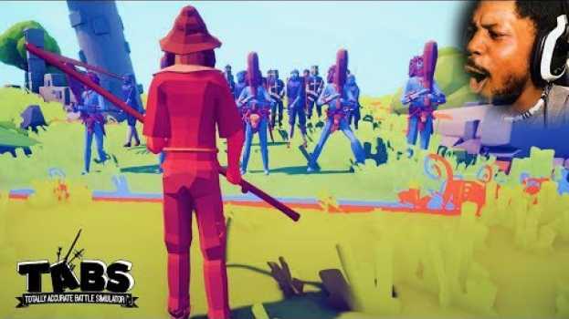 Видео I'M GETTING TOO HYPE PLAYING THIS | TABS: Totally Accurate Battle Simulator #2 на русском