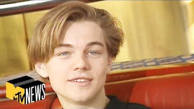 Видео Leonardo DiCaprio in Paris (1995) 🇫🇷 You Had To Be There | MTV News на русском