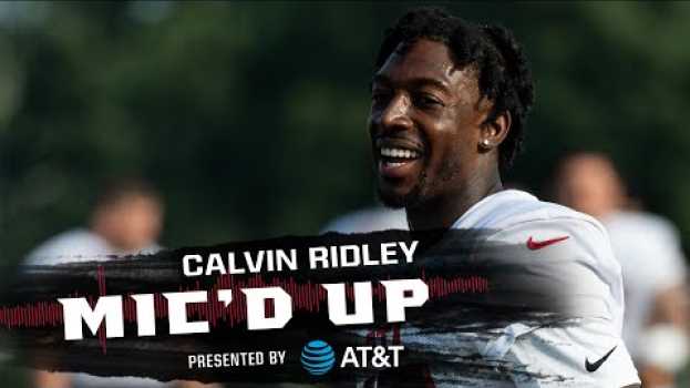 Video 'Yeah, I see why this guy went first round' | Calvin Ridley AT&T Wired na Polish