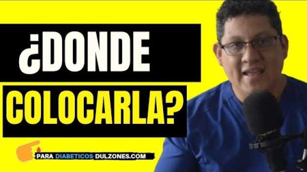 Video 💉conoce las ZONAS donde INYECTARSE la INSULINA 💉🖊️🖊️ en Español