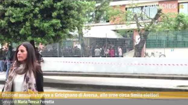 Видео Elezioni comunali a Gricignano di Aversa, l'affluenza degli elettori ai seggi на русском