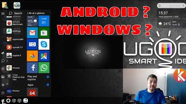 Video Utiliser son appareil Android comme un PC Windows su italiano