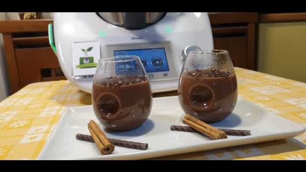 Видео Crema calda al cioccolato fondente per bimby TM6 TM5 TM31 на русском