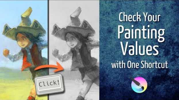 Video Check Your Painting Values with One Krita Shortcut en français