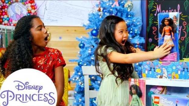 Video Opening our Holiday Presents! | Disney Princess na Polish