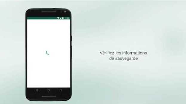 Video Restaurer l'historique des discussions WhatsApp sur Android in Deutsch