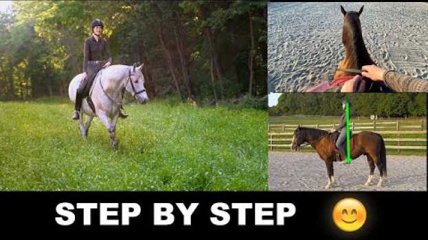 Video HOW TO RIDE A HORSE FOR BEGINNERS (STEP BY STEP) 🐎 in Deutsch