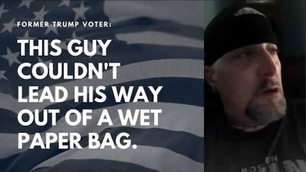 Video MUST WATCH - Jeffrey voted for Trump, but now he has some choice words for him... en Español