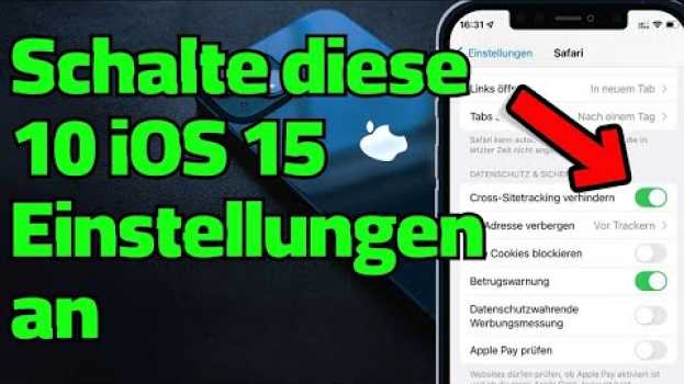 Video 10 iOS 15 Einstellungen, die du JETZT anschalten solltest in Deutsch