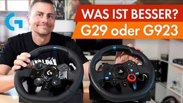 Видео Lenkrad-Vergleich: Logitech G29 oder G923 - Welches Wheel fährt besser? на русском