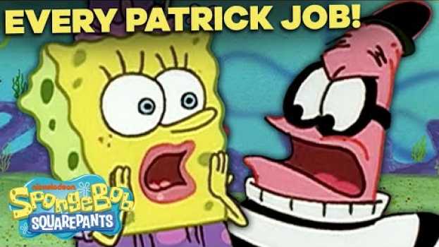 Video EVERY Job Patrick Star Has Ever Had 💼 SpongeBob em Portuguese