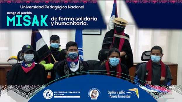 Видео Universidad Pedagógica Nacional acoge al pueblo Misak de forma solidaria y humanitaria на русском