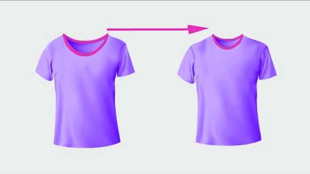 Video T-Shirt ausschnitt zu weit? #Halsausschnitt an einem T-shirt mit Ärmel verkleinern. Anleitung en français