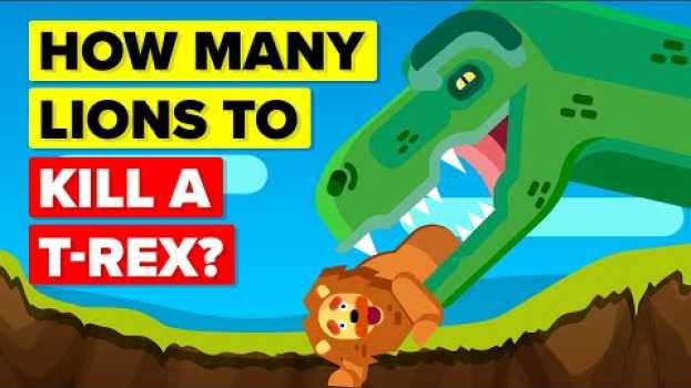 Video Lion vs T Rex - Who Would Win? em Portuguese