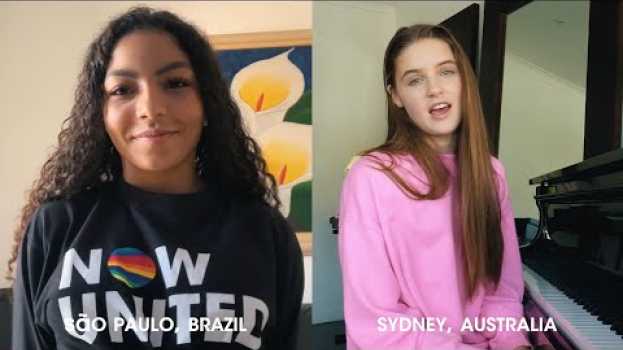 Video Now United - Any Gabrielly & Savannah Clarke - Come Together (Acoustic Piano Cover) en Español