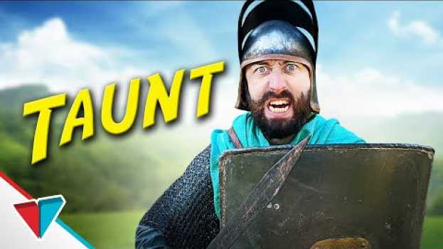 Video What taunting looks like in video games - Taunt in English