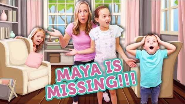 Video WE LOST MAYA and WE CAN'T FIND HER !!! em Portuguese
