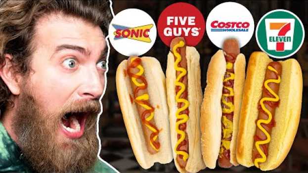 Video Who Makes The Best Hot Dog? Taste Test su italiano