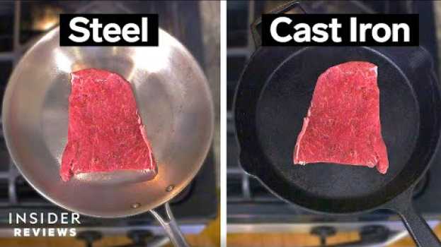 Video Stainless Steel VS. Cast Iron: Which Should You Buy? na Polish