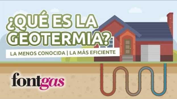 Video ¿Qué es la Geotermia? em Portuguese