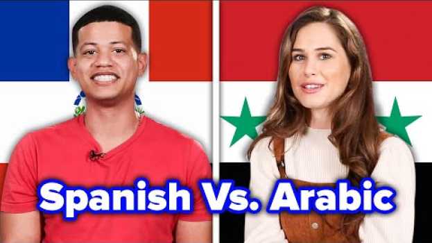Video How Similar Are Spanish And Arabic? em Portuguese