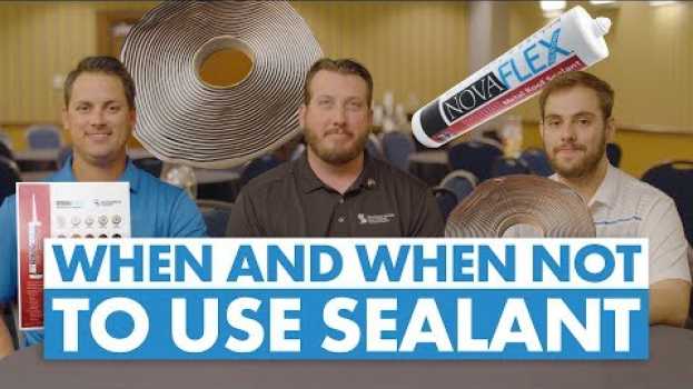 Video When And When Not To Use Sealant On A Metal Roof Installation en Español