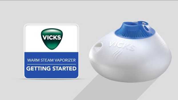 Video Vicks Warm Steam Vaporizer  V150 - Getting Started em Portuguese