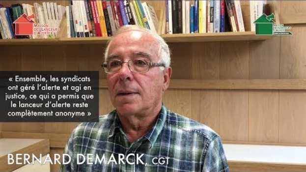 Video Maison des Lanceurs d'alerte (MLA) : soutien de Bernard Demarck su italiano